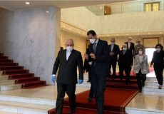 ظریف با رئیس جمهور و وزیر خارجه سوریه دیدار کرد