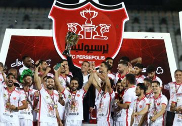 جشن قهرمانی پرسپولیس در نوزدهمین دوره لیگ برتر