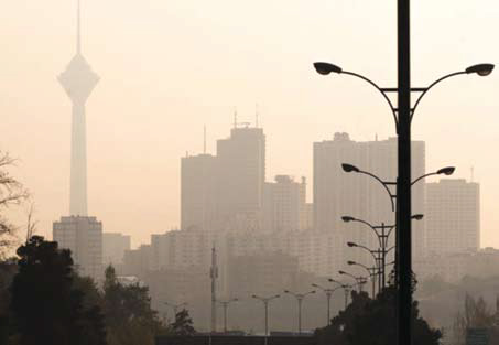 هوای تهران در وضعیت «قرمز» قرار گرفت