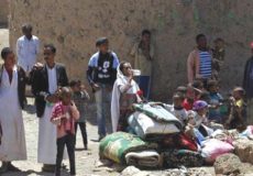 بمباران مستقیم آوارگان یمنی توسط آل سعود