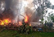 سقوط هواپیمای نظامی فیلیپین/ دست‌کم ۱۷ تن کشته شدند