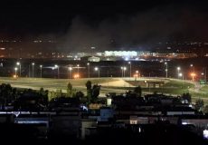 حمله پهپادی به پایگاه آمریکایی در فرودگاه اربیل