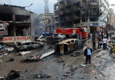 ۸ زخمی در پی انفجار در مسیر نیرو‌های ضد شورش ترکیه