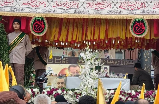 مراسم تشییع پیکر شهید سید رضی موسوی