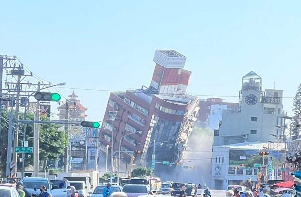 زلزله ۷.۵ ریشتری در تایوان/ ۲۶ ساختمان فرو ریخت/ هشدار سونامی در ژاپن و فیلیپین