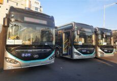 آغاز فعالیت ۳۰ اتوبوس برقی در ۳ خط مرکز شهر